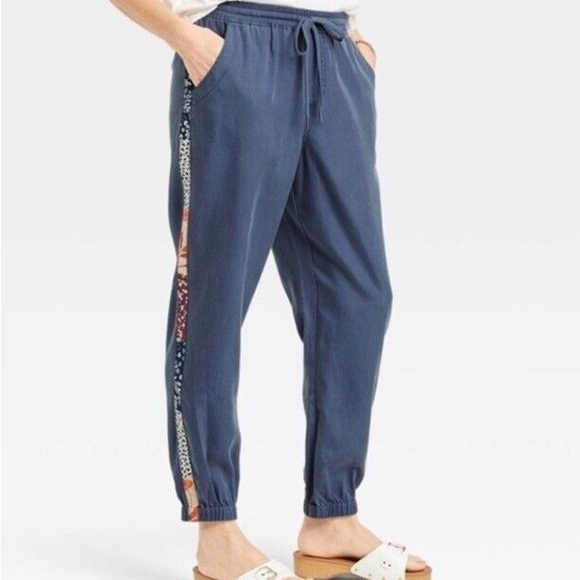 NWT Knox Rose blue jogger pants - Picture 1 of 10